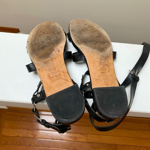 Stuart Weitzman Leather Stud Gladiator Sandal - Picture 5 of 10